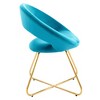 Modway Nouvelle-Performance-Velvet-Dining-Chair-Set-of-2 - 3 of 4
