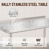 Commercial Stainless Steel Table for Prep & Work, 60 x 24 in Kitchen Food Prep Table with Adjustable Under Shelf and Hooks, for Warehouse,Garage - 3 of 4
