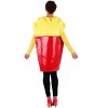 HalloweenCostumes.com One Size Fits Most   Fast Food Fries Adult Costume, Yellow/Red - 3 of 4