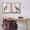 Stupell Industries Beautiful Heron Birds Standing Watercolor, 31" x 25" - 2 of 4