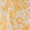 Campus Sutra Men Men's EcoLiva Yellow Contrast Botanical Shirt - 4 of 4