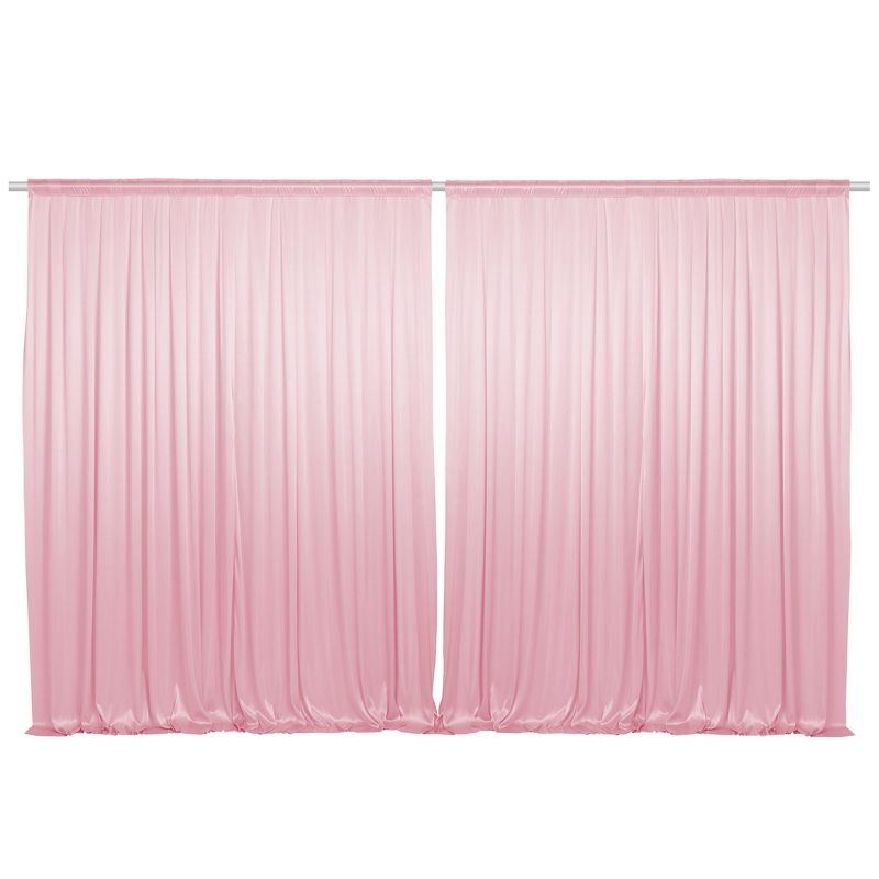 Lann's Linens (Set of 2) Photography Backdrop Curtains - Tall Backgrounds for Wedding, Party or Photo Booth, 1 of 8