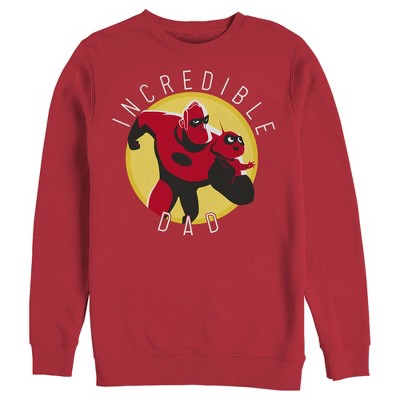 Men's The Incredibles 2 Jack-jack And Mr. Incredible Dad Sweatshirt : Target