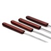 Outset 20" 4pk Rosewood Stainless Steel Skewers - 3 of 4