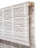 Radiance  Bayshore 72in L Cordless White Bamboo Roman Shade - 4 of 4