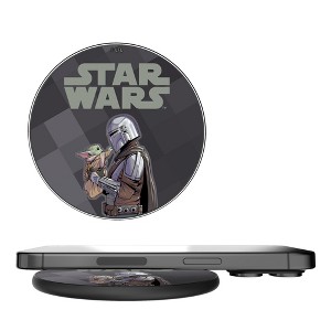 Star Wars Mandalorian Color Block 15-Watt Wireless Charger - 1 of 4