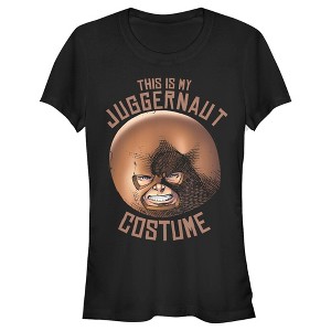 Juniors Womens Marvel Halloween Juggernaut Costume T-Shirt - 1 of 4