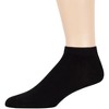 Men's Viscose Bamboo Ankle Sock - 6 Pack - Black - 7BIGSTARS KINGDOM - 3 of 4