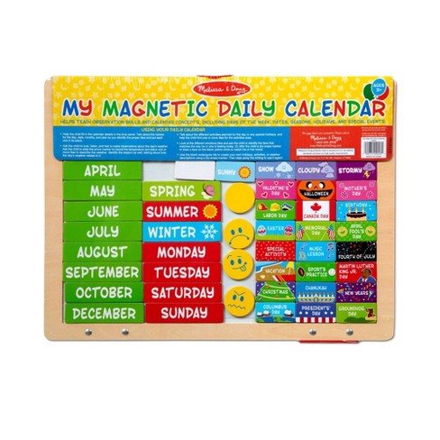 Melissa & Doug Learning Mat: Calendar