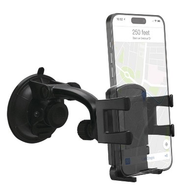 Energizer Car Accessory Window and Dash Vent Mount: Black Vehicle Electronics, No Wireless, 1-Year Warranty