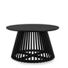 Grungis Round Coffee Table with MDF Table Top,Modern Nordic Style Minimalist Center Table for Living Room & Office - 3 of 4