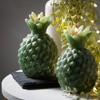 5"H Vance Kitira Green Pineapple Candle - Set of 2, Green - 3 of 4