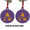 Alcorn Primary Logo Aluminum Holiday Christmas Tree Ornament - image 2 of 4