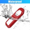 Unique Bargains Inner Tailgate Trunk Door Lock Panel Cover Trim for Jeep Wrangler JL JLU Red - 3 of 3