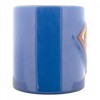 Adult Superman Logo Embossed 18oz Ceramic Mug - 3 of 4