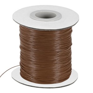 Unique Bargains Waxed Polyester Cord Waxed Polyester Durable Multipurpose Beading Cord 1 Pc - 1 of 4