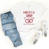 Simply Sage Market Land Of The Free Cherries Short Sleeve Tee - 3 of 4