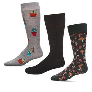 MeMoi Novelty Rayon Blend 3 Pair Pack Crew Socks - 1 of 1