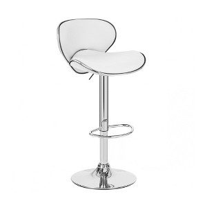 Modern Home Kappa Contemporary Adjustable Height Counter/Bar Stool - 1 of 4