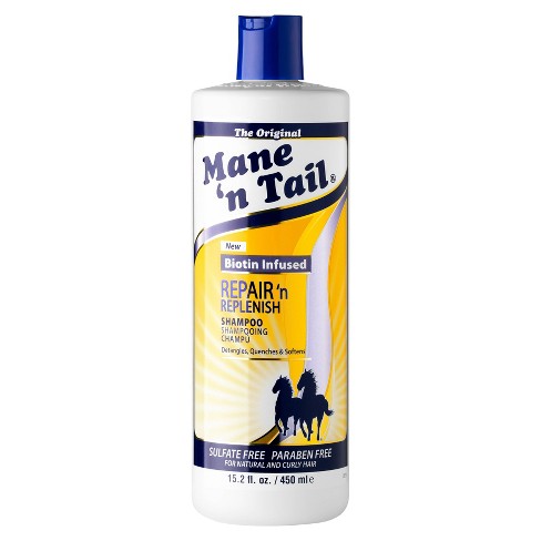 Gensidig Torrent dygtige Mane 'n Tail Sulfate Free Repair 'n Replenish Shampoo - 15.2 Fl Oz : Target