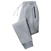 Men’s 3 Pack Ultra Soft Joggers With Zipper Pockets - 4 of 4