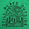 Mens Funny T Shirts Still Plays Outside Sarcastic Nature Graphic Novelty Tee For Men - Crazy Dog Men's T Shirt - 2 of 4