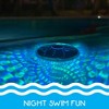 RIPPLE Floating Pool Fountain Light – Color LED, 4ft Spray, Waterproof Display - 4 of 4