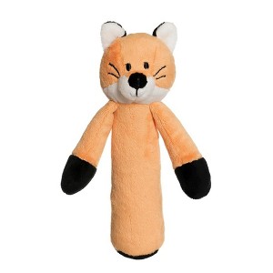 TriAction Toys Teddykompaniet Plush Baby Rattle | Fox - 1 of 4