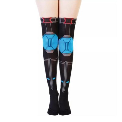 Bioworld Marvel Black Widow Women's Sheer Costume Tights