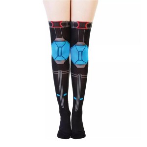 Bioworld Marvel Black Widow Women's Sheer Costume Tights - 1 of 4