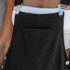 Women's Black Wide-Leg Overalls with Square Neckline - Cupshe - image 2 of 4