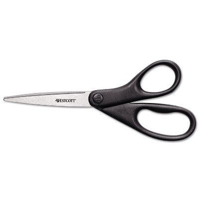 Westcott 8 Pink Ribbon Stainless Steel Scissors 8 W in 