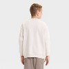 Boys' Active Comfort Fleece Crewneck Sweatshirt - All In Motion™ - 3 of 4