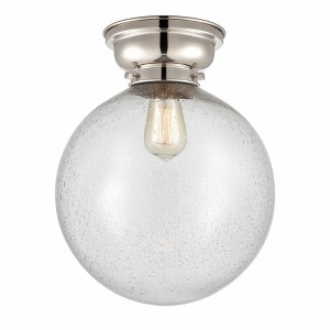 Beacon - 1 Light Flush Mount In Industrial Style-13.15 Inches Tall and 12 Inches Wide - 1 of 1