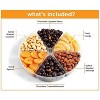 Holiday Chocolate Nuts, Dried Fruit Assortment Large Gift Tray 6-Pt by It's Delish - 3 of 4