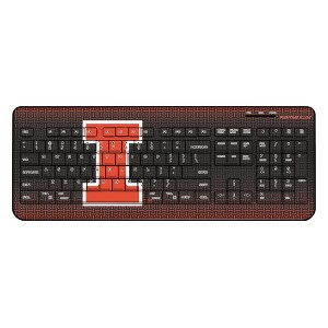 NCAA Big Ten Universities Linen Wireless USB Keyboard - 1 of 4