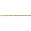 Black Bow Jewelry 1.75mm, 10k Yellow Gold, Solid Concave Figaro Chain Bracelet - 2 of 4