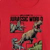 Women's - Jurassic Park - Welcome To Jurassic World Dino Cropped Graphic T-Shirt - 2 of 4