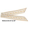 Unique Bargains Women's Flower Scarf Headband Beige Orange 1 Pc - 4 of 4