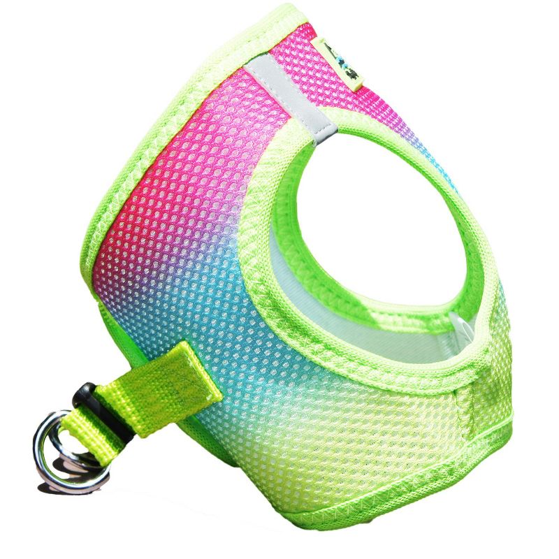 Doggie Design American River Choke Free Dog Harness Ombre Collection-Rainbow, 2 of 5