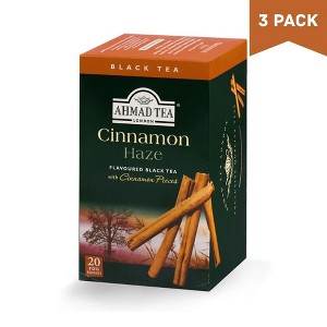 Ahmad Cinnamon Haze Black Tea 20 foil tea bags - Pack of 3 - 1 of 4