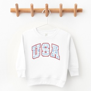 The Juniper Shop USA Blue Willow Toddler Sweatshirt - 1 of 4