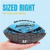 Activ Life Water Football for Pool, Beach, Lake, Waterproof Pool Toys for Kids aged 8-12, Double Lacing for Easy Grip - Blue - 4 of 4