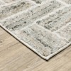 Captiv8e Designs Cayden Casual Herringbone Ivory/Beige Rug - 3 of 4