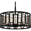 Quoizel Lighting Bankston 4 - Light Pendant in  Matte Black - 4 of 4
