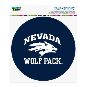 University of Nevada, Reno Cardinals Automotive Car Window Locker Circle Bumper Sticker - 1 of 4