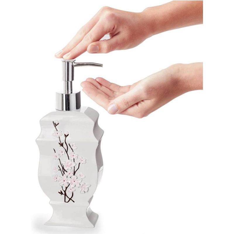 Creative Scents Vanda White Lotion Dispenser, 4 of 6