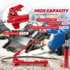 Porta Power Hydraulic Jack Kit, Hydraulic Multifunctional Jack with 4.6 ft/1.4 m Oil Hose, Auto Body Frame Repair Kit, Storage Case 22000 Lbs Capacity - 3 of 4