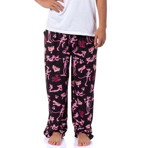Pink panther pajama pants deals