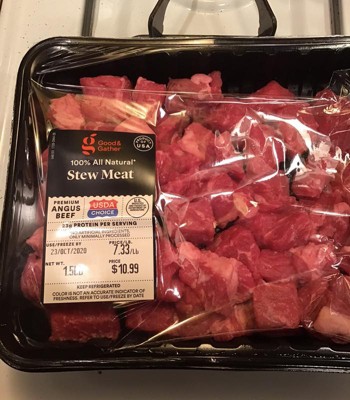 Usda Choice Angus Beef Stew Meat - 24oz - Good & Gather™ : Target